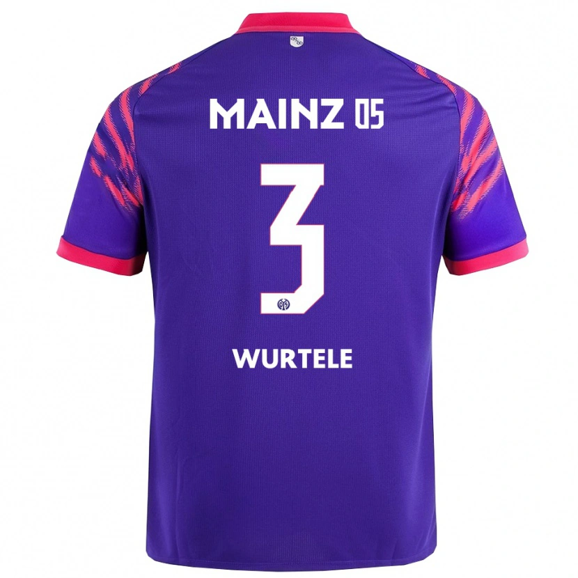 Danxen Damen Fabienne Würtele #3 Marineblau Pink Auswärtstrikot Trikot 2025/26 T-Shirt Österreich