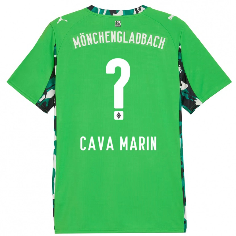 Danxen Damen Sofia Cava Marin #0 Grün Schwarz Auswärtstrikot Trikot 2025/26 T-Shirt Österreich