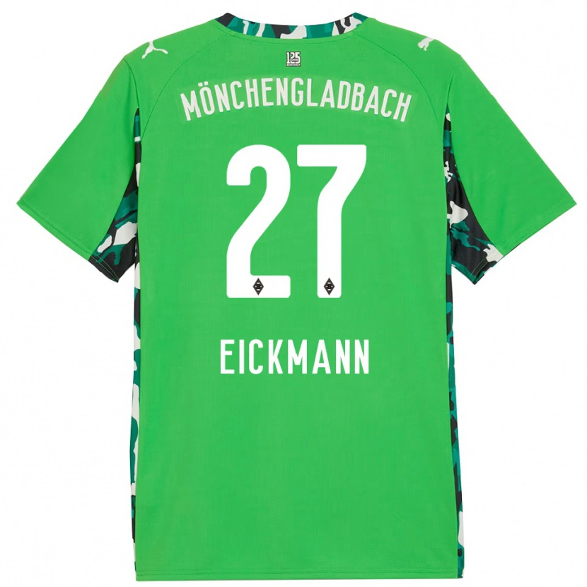 Danxen Damen Mia Eickmann #27 Grün Schwarz Auswärtstrikot Trikot 2025/26 T-Shirt Österreich