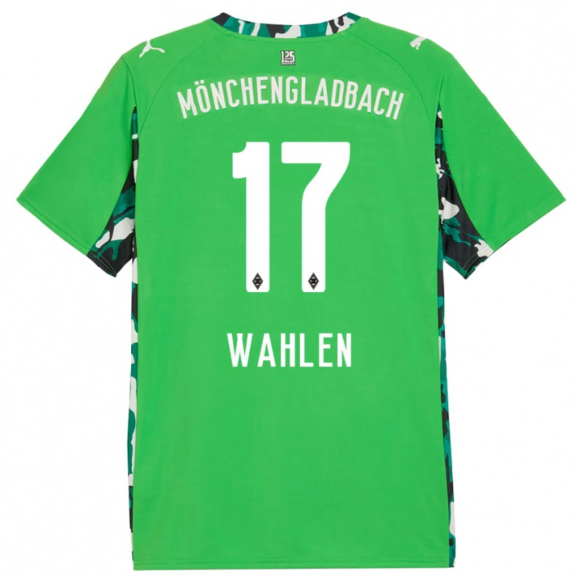 Danxen Damen Vanessa Wahlen #17 Grün Schwarz Auswärtstrikot Trikot 2025/26 T-Shirt Österreich