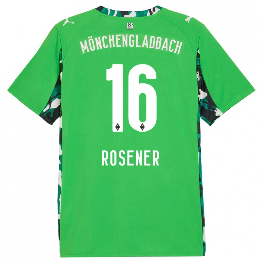 Danxen Damen Chiara Rösener #16 Grün Schwarz Auswärtstrikot Trikot 2025/26 T-Shirt Österreich