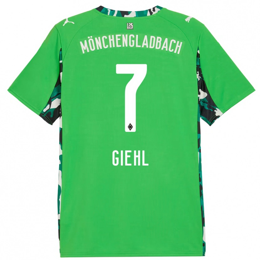 Danxen Damen Madita Giehl #7 Grün Schwarz Auswärtstrikot Trikot 2025/26 T-Shirt Österreich