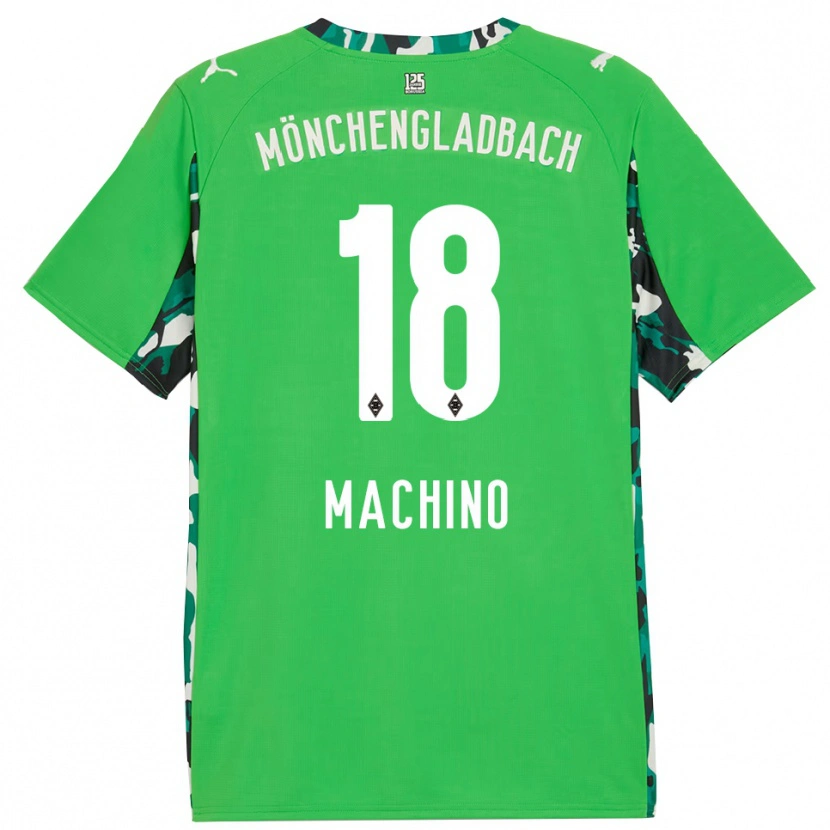 Danxen Damen Shuto Machino #18 Grün Schwarz Auswärtstrikot Trikot 2025/26 T-Shirt Österreich