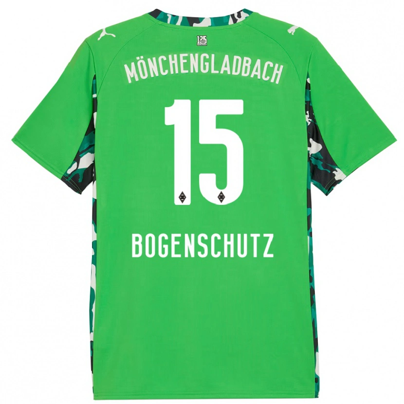 Danxen Damen Kerstin Bogenschutz #15 Grün Schwarz Auswärtstrikot Trikot 2025/26 T-Shirt Österreich