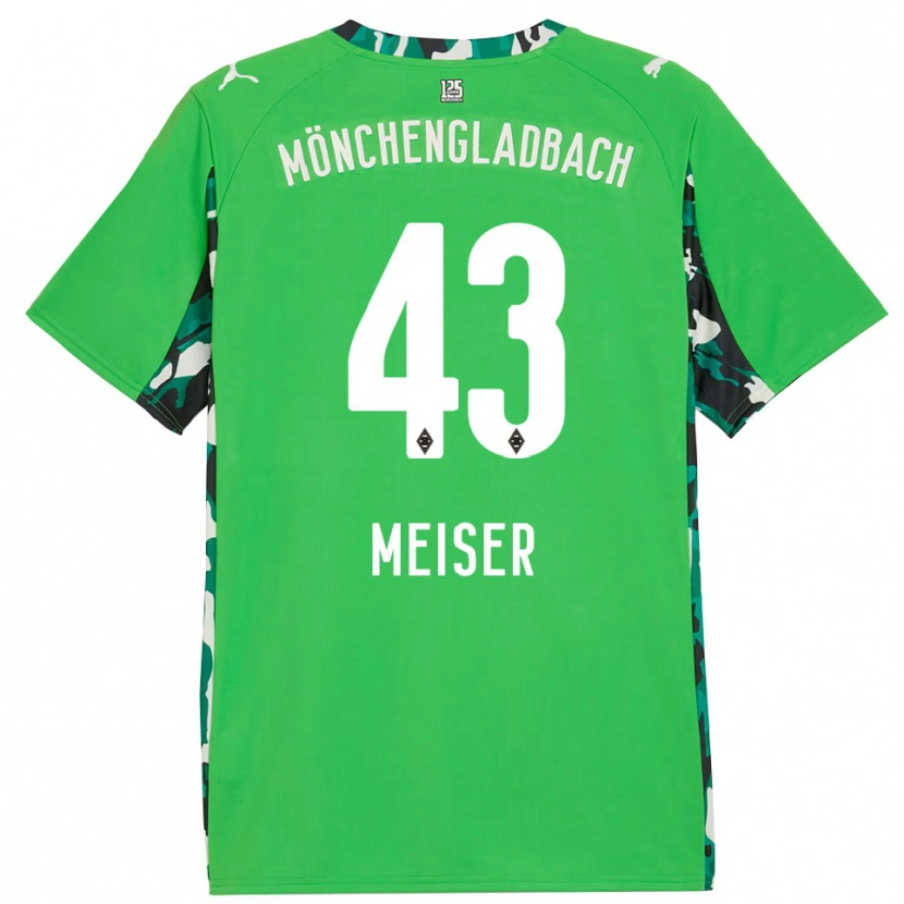 Danxen Damen Tyler Meiser #43 Grün Schwarz Auswärtstrikot Trikot 2025/26 T-Shirt Österreich