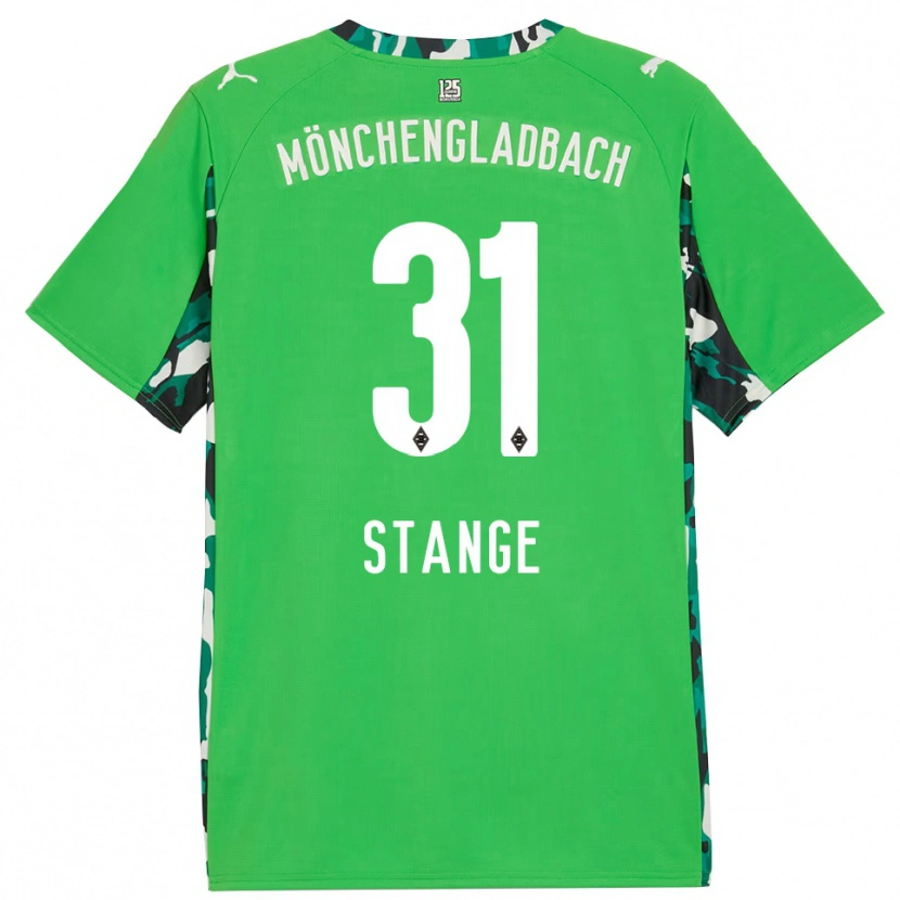 Danxen Damen Veit Stange #31 Grün Schwarz Auswärtstrikot Trikot 2025/26 T-Shirt Österreich