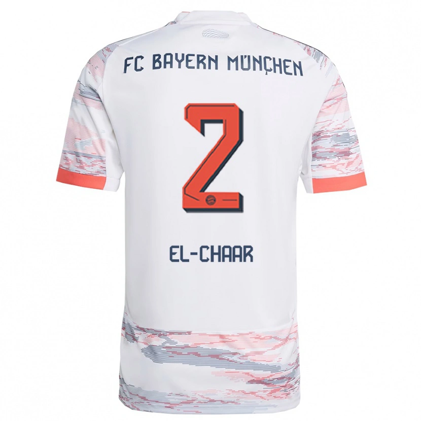 Danxen Damen Adam El-Chaar #2 Weiß Grau Auswärtstrikot Trikot 2025/26 T-Shirt Österreich