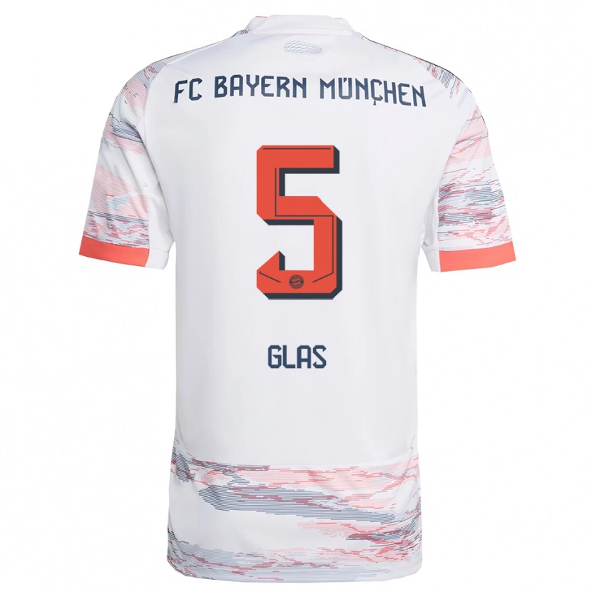 Danxen Damen Hanna Glas #5 Weiß Grau Auswärtstrikot Trikot 2025/26 T-Shirt Österreich