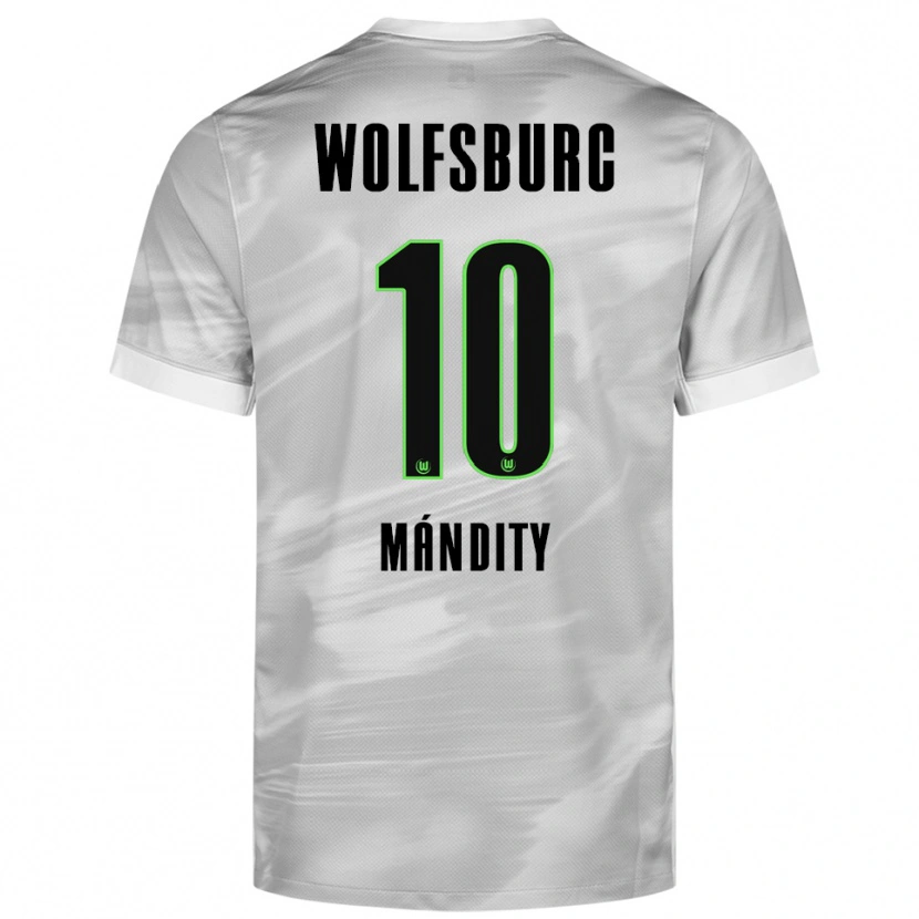 Danxen Damen Márkó Mándity #10 Grau Weiß Auswärtstrikot Trikot 2025/26 T-Shirt Österreich