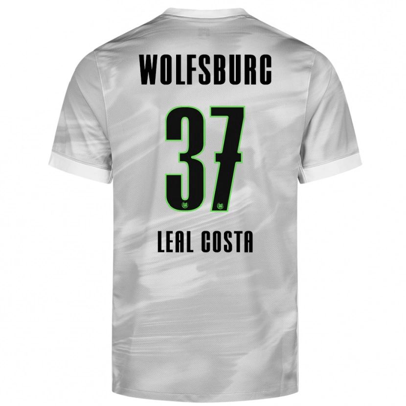 Danxen Damen David Leal Costa #37 Grau Weiß Auswärtstrikot Trikot 2025/26 T-Shirt Österreich