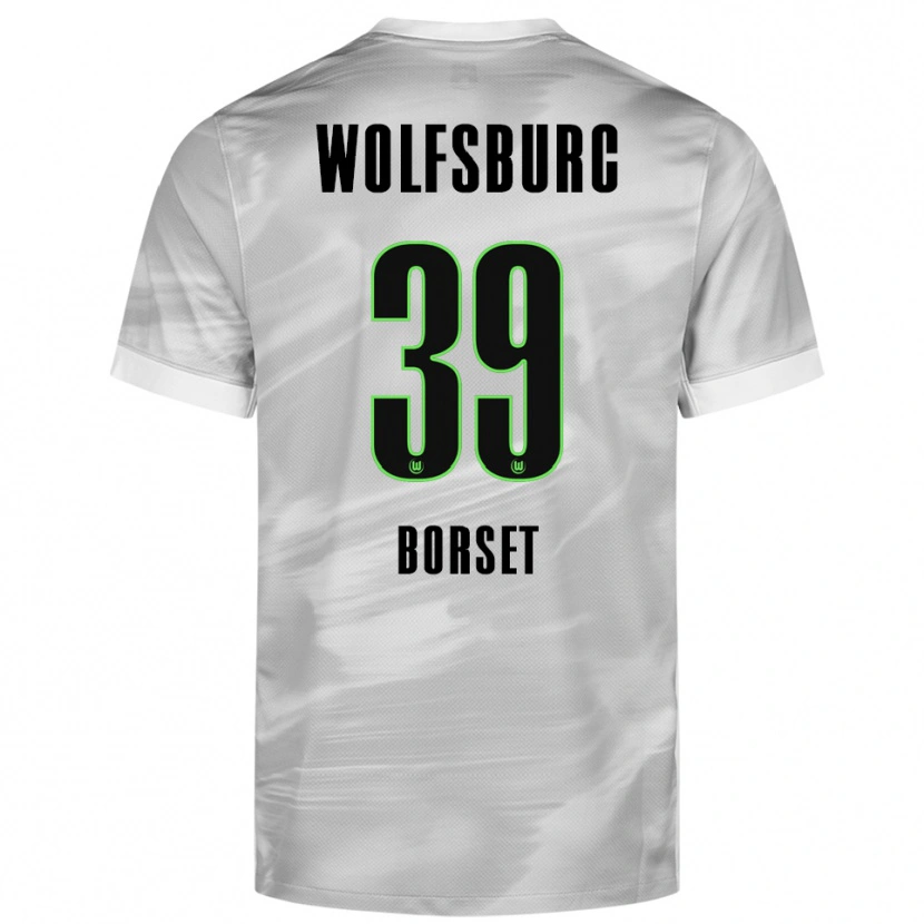 Danxen Damen Anders Rønne Børset #39 Grau Weiß Auswärtstrikot Trikot 2025/26 T-Shirt Österreich