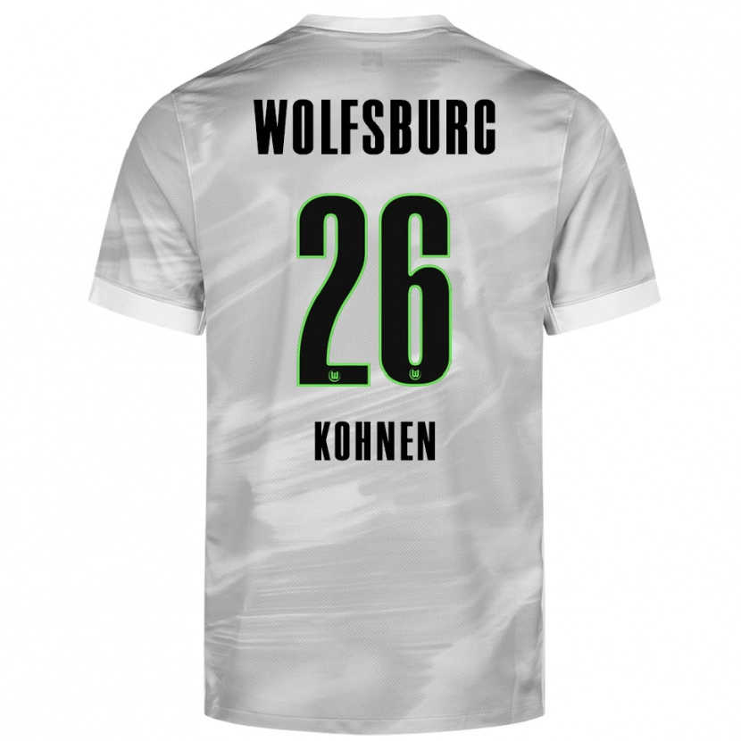 Danxen Damen Ben Kohnen #26 Grau Weiß Auswärtstrikot Trikot 2025/26 T-Shirt Österreich