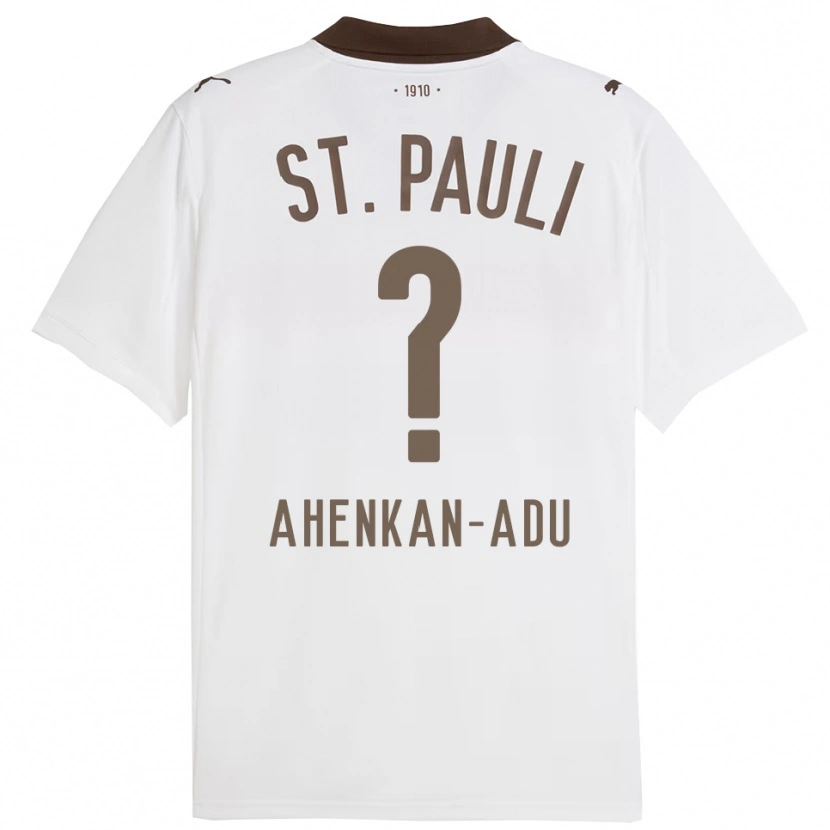 Danxen Damen Calvin Ahenkan-Adu #0 Weiß Rot Auswärtstrikot Trikot 2025/26 T-Shirt Österreich