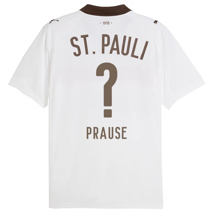 Danxen Damen Sebastian Prause #0 Weiß Rot Auswärtstrikot Trikot 2025/26 T-Shirt Österreich