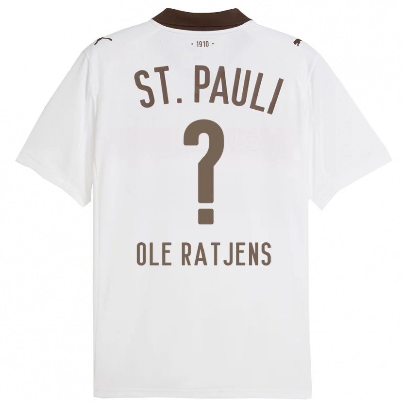 Danxen Damen Sven Ole Ratjens #0 Weiß Rot Auswärtstrikot Trikot 2025/26 T-Shirt Österreich