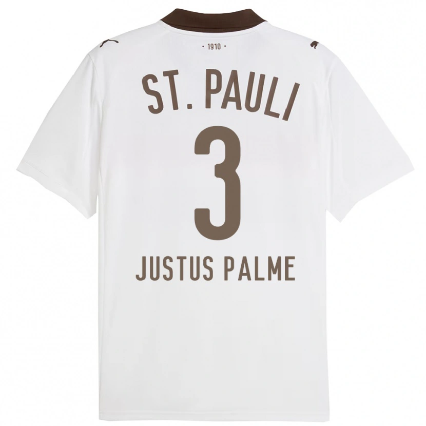 Danxen Damen Johannes Justus Palme #3 Weiß Rot Auswärtstrikot Trikot 2025/26 T-Shirt Österreich