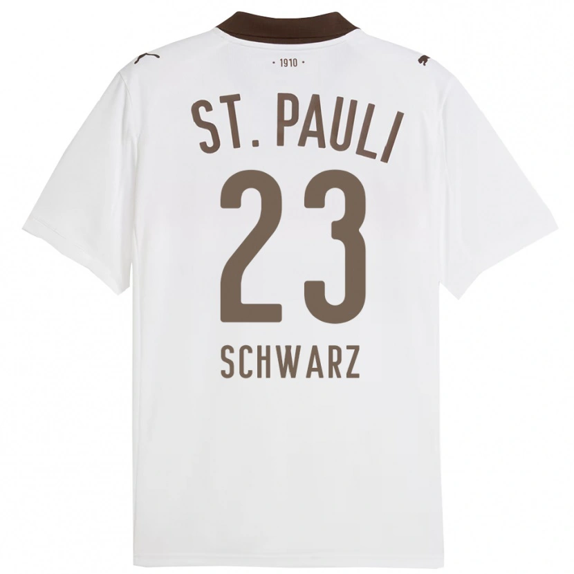 Danxen Damen Annika Schwarz #23 Weiß Rot Auswärtstrikot Trikot 2025/26 T-Shirt Österreich