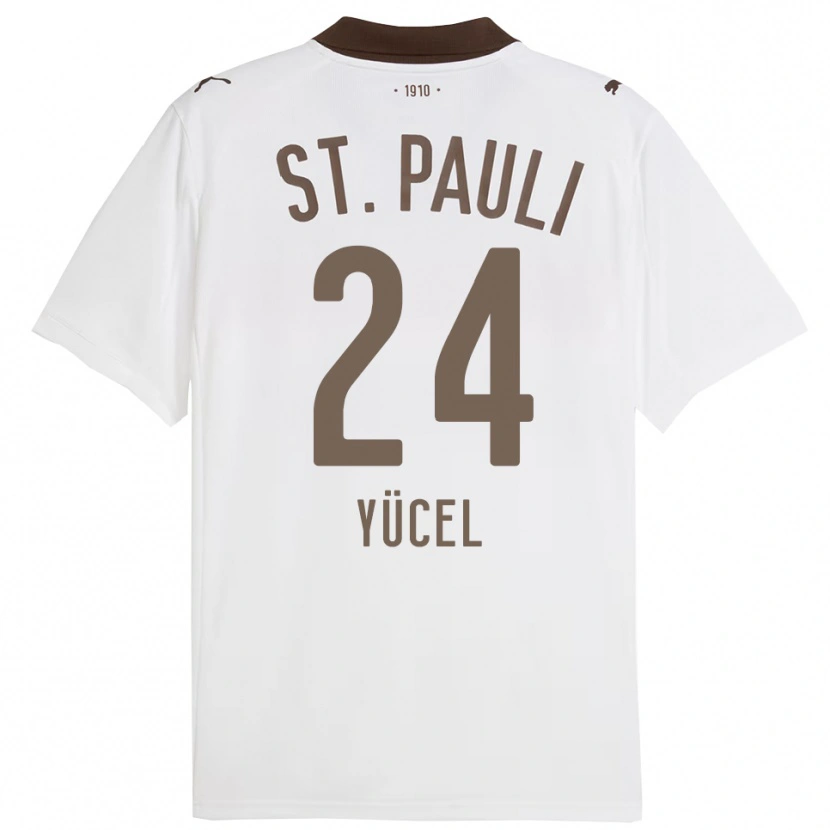 Danxen Damen Simon Yücel #24 Weiß Rot Auswärtstrikot Trikot 2025/26 T-Shirt Österreich