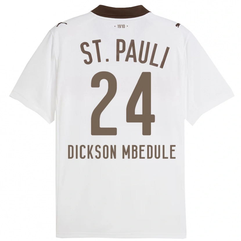 Danxen Damen Amani Dickson Mbedule #24 Weiß Rot Auswärtstrikot Trikot 2025/26 T-Shirt Österreich