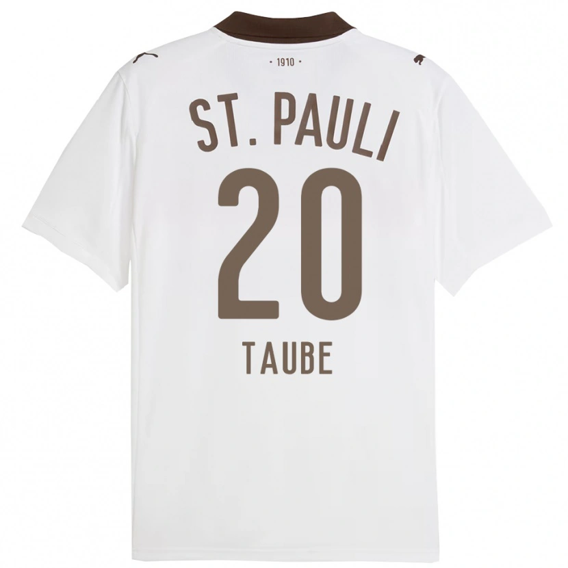 Danxen Damen Linnea Taube #20 Weiß Rot Auswärtstrikot Trikot 2025/26 T-Shirt Österreich
