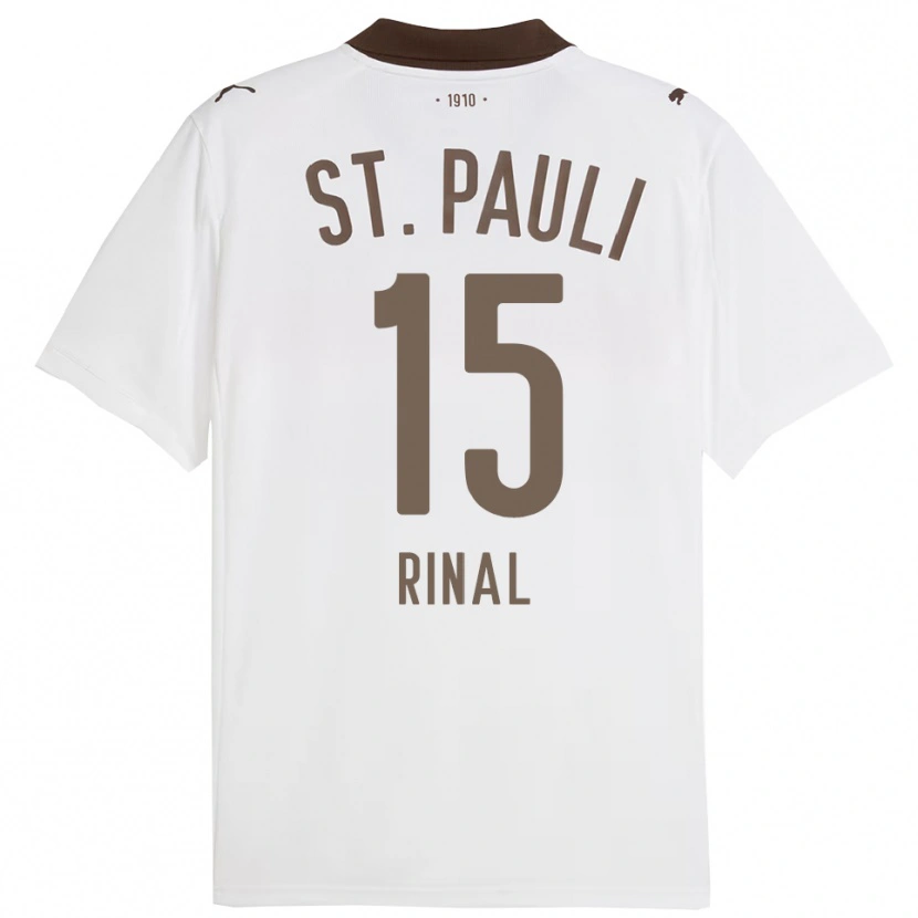 Danxen Damen Selcuk Rinal #15 Weiß Rot Auswärtstrikot Trikot 2025/26 T-Shirt Österreich