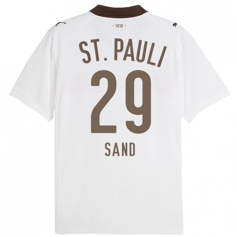 Danxen Damen Christoffer Sand #29 Weiß Rot Auswärtstrikot Trikot 2025/26 T-Shirt Österreich