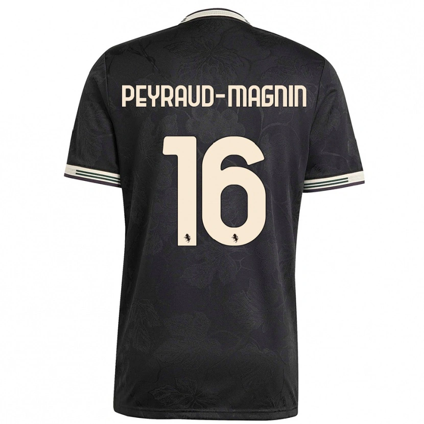 Danxen Damen Pauline Camille Peyraud-Magnin #16 Schwarz Weiß Grün Ausweichtrikot Trikot 2025/26 T-Shirt Österreich
