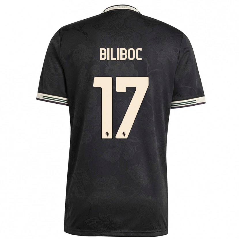 Danxen Damen Lorenzo Biliboc #17 Schwarz Weiß Grün Ausweichtrikot Trikot 2025/26 T-Shirt Österreich