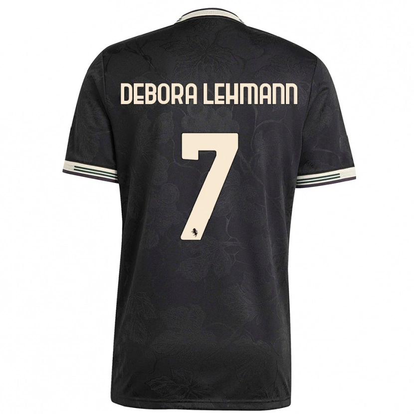 Danxen Damen Alisha Debora Lehmann #7 Schwarz Weiß Grün Ausweichtrikot Trikot 2025/26 T-Shirt Österreich