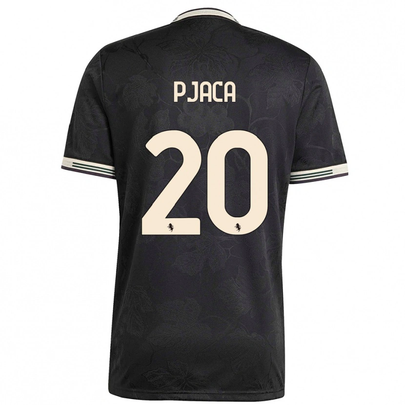 Danxen Damen Marko Pjaca #20 Schwarz Weiß Grün Ausweichtrikot Trikot 2025/26 T-Shirt Österreich