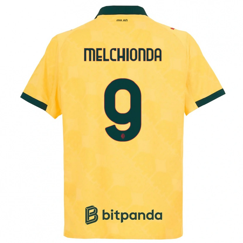 Danxen Damen Marco Melchionda #9 Gelb Schwarz Ausweichtrikot Trikot 2025/26 T-Shirt Österreich