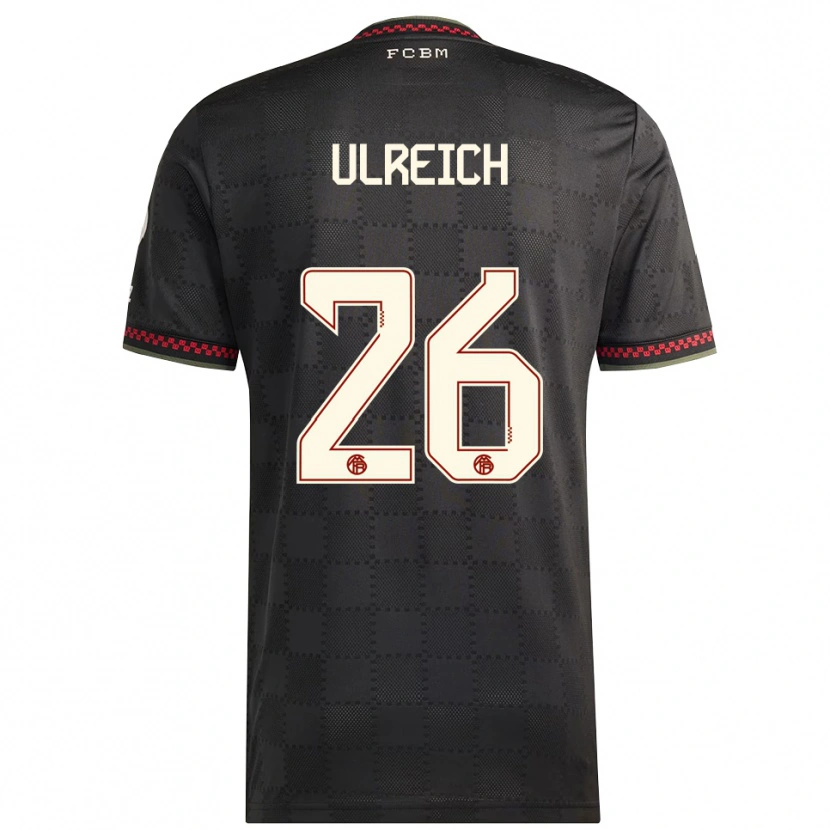 Danxen Damen Sven Ulreich #26 Schwarz Weiß Ausweichtrikot Trikot 2025/26 T-Shirt Österreich
