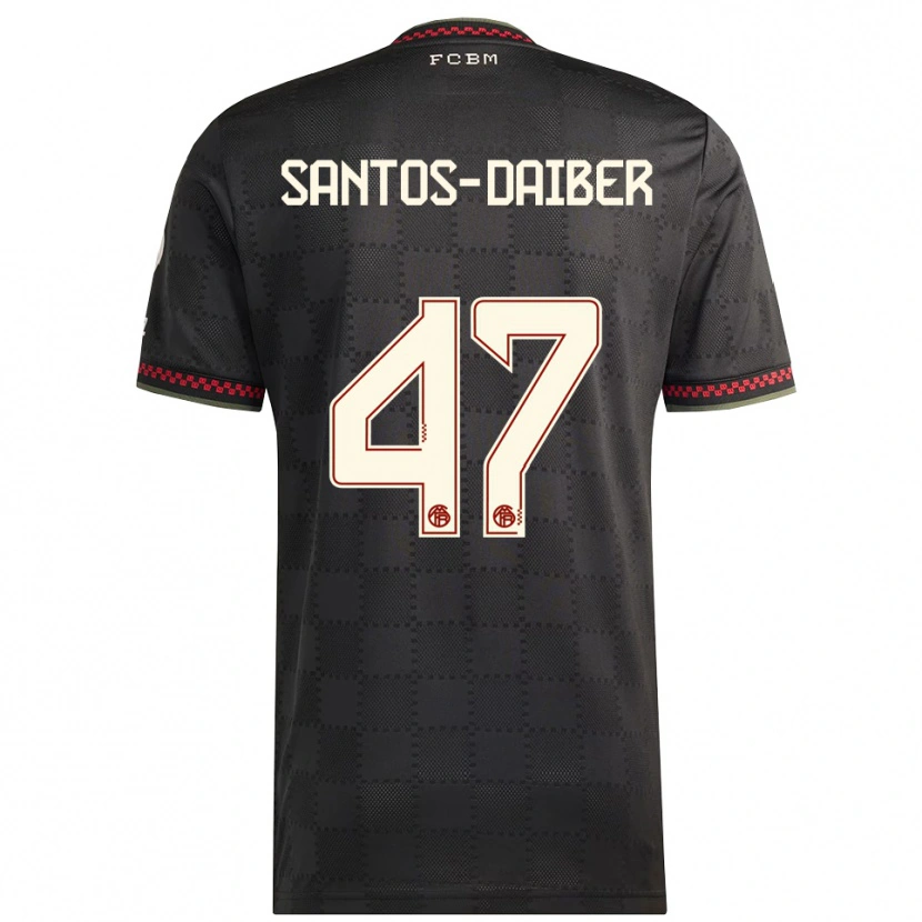 Danxen Damen David Santos Daiber #47 Schwarz Weiß Ausweichtrikot Trikot 2025/26 T-Shirt Österreich