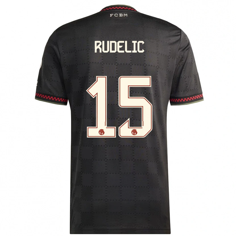Danxen Damen Ivana Rudelic #15 Schwarz Weiß Ausweichtrikot Trikot 2025/26 T-Shirt Österreich