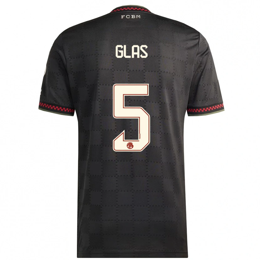Danxen Damen Hanna Glas #5 Schwarz Weiß Ausweichtrikot Trikot 2025/26 T-Shirt Österreich