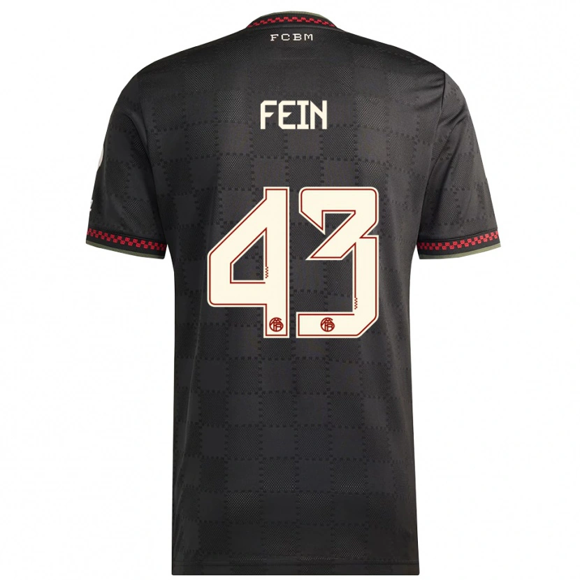 Danxen Damen Adrian Fein #43 Schwarz Weiß Ausweichtrikot Trikot 2025/26 T-Shirt Österreich
