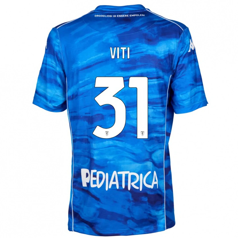Danxen Kinder Vittorio Viti #31 Blau Weiß Heimtrikot Trikot 2025/26 T-Shirt Österreich