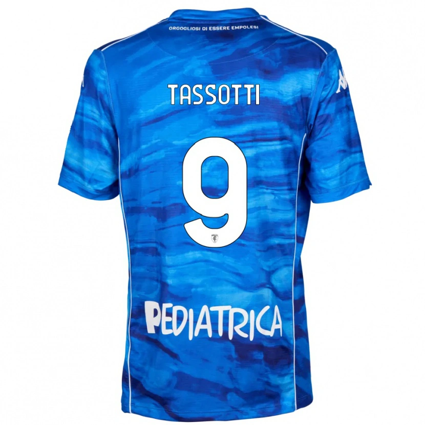 Danxen Kinder Denny Tassotti #9 Blau Weiß Heimtrikot Trikot 2025/26 T-Shirt Österreich
