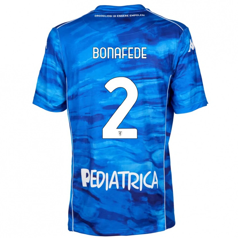 Danxen Kinder Mattias Bonafede #2 Blau Weiß Heimtrikot Trikot 2025/26 T-Shirt Österreich