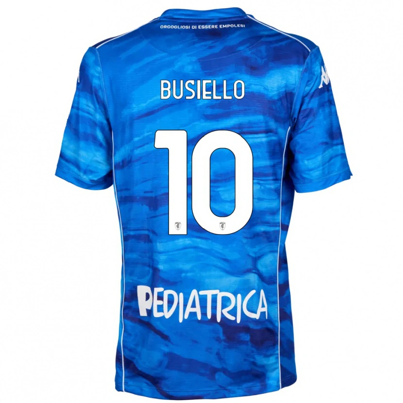 Danxen Kinder Danilo Busiello #10 Blau Weiß Heimtrikot Trikot 2025/26 T-Shirt Österreich