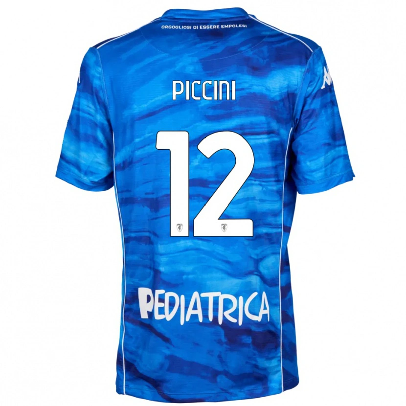 Danxen Kinder Bernardo Piccini #12 Blau Weiß Heimtrikot Trikot 2025/26 T-Shirt Österreich