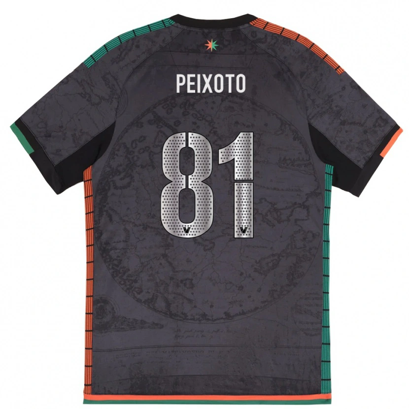 Danxen Kinder Afonso Peixoto #81 Dunkelgrau Heimtrikot Trikot 2025/26 T-Shirt Österreich