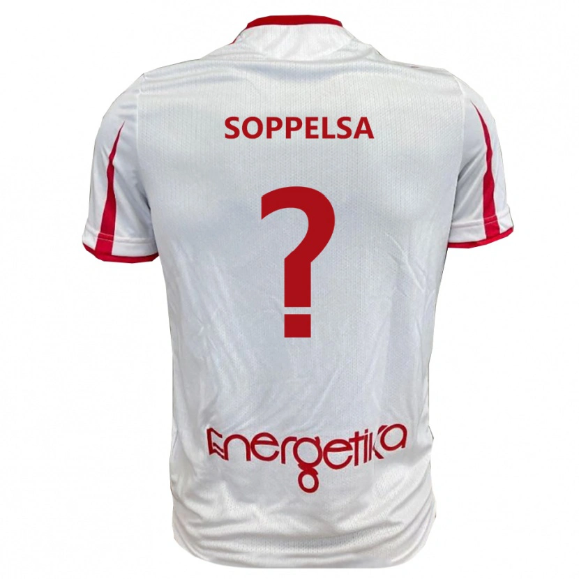 Danxen Kinder Mattia Soppelsa #0 Weiß Rot Heimtrikot Trikot 2025/26 T-Shirt Österreich