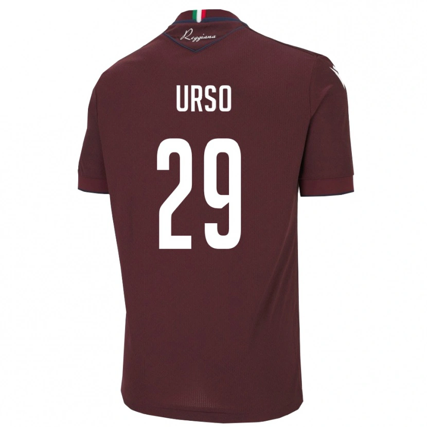 Danxen Kinder Oliver Urso #29 Burgund Weiß Heimtrikot Trikot 2025/26 T-Shirt Österreich