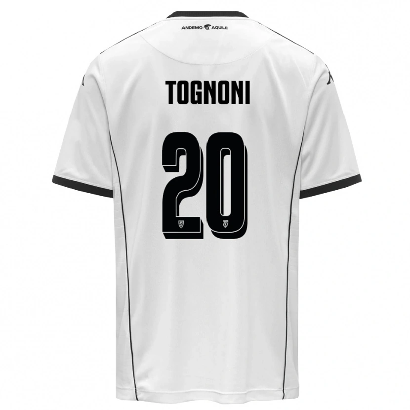 Danxen Kinder Thomas Tognoni #20 Weiß Schwarz Heimtrikot Trikot 2025/26 T-Shirt Österreich