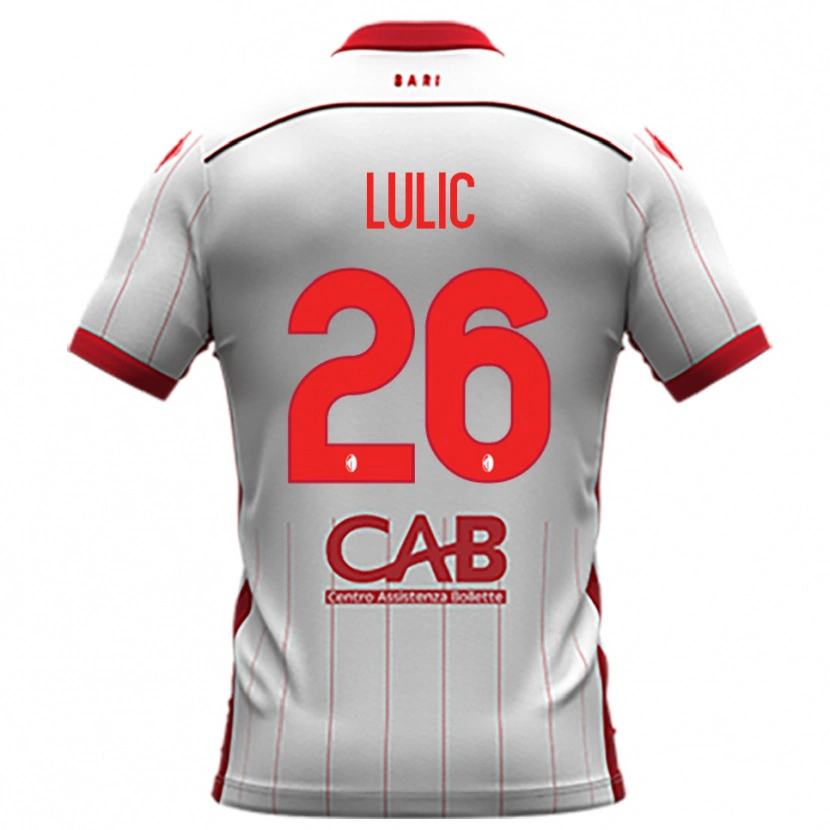 Danxen Kinder Karlo Lulic #26 Weiß Rot Heimtrikot Trikot 2025/26 T-Shirt Österreich