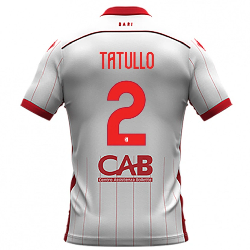 Danxen Kinder Romano Tatullo #2 Weiß Rot Heimtrikot Trikot 2025/26 T-Shirt Österreich
