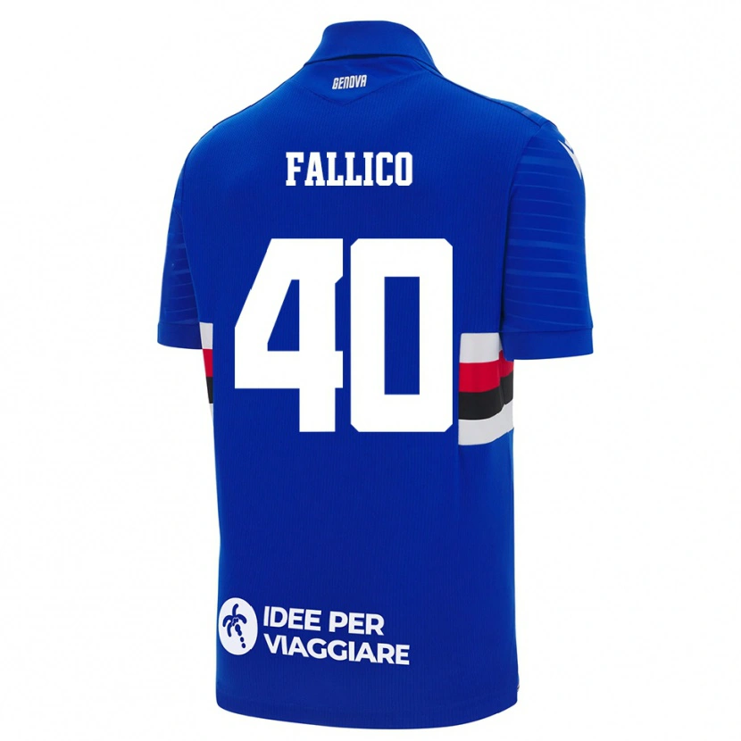 Danxen Kinder Bianca Fallico #40 Blau Weiß Heimtrikot Trikot 2025/26 T-Shirt Österreich