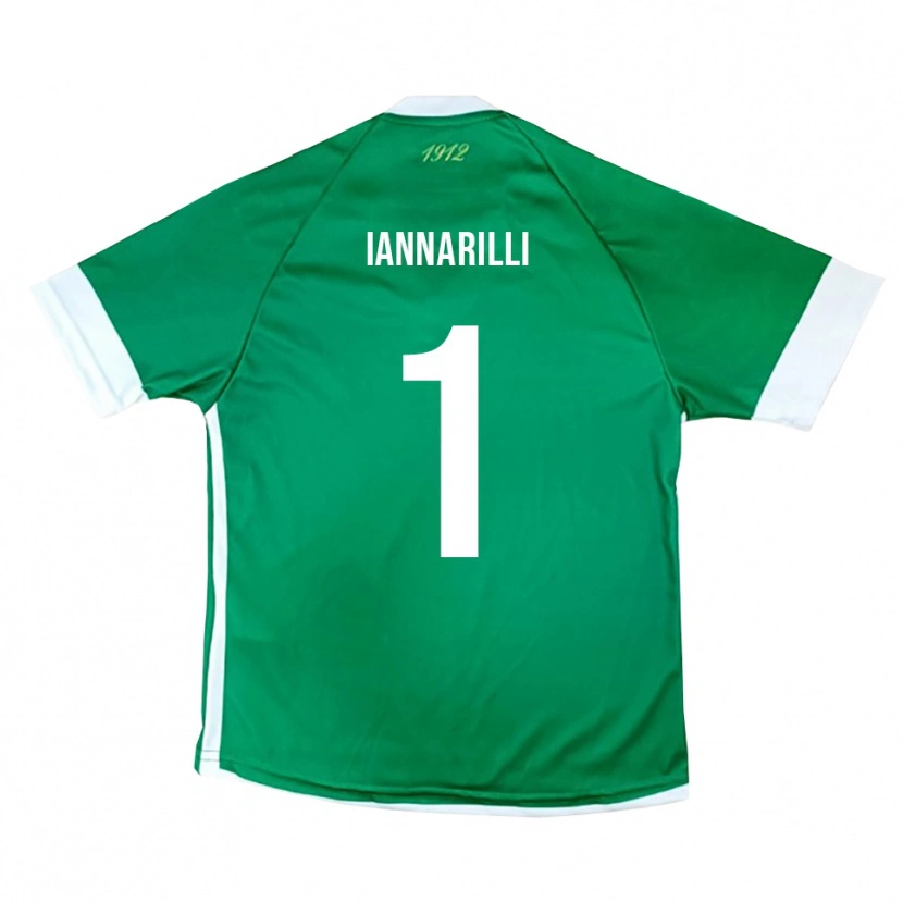 Danxen Kinder Antony Iannarilli #1 Grün Weiß Heimtrikot Trikot 2025/26 T-Shirt Österreich