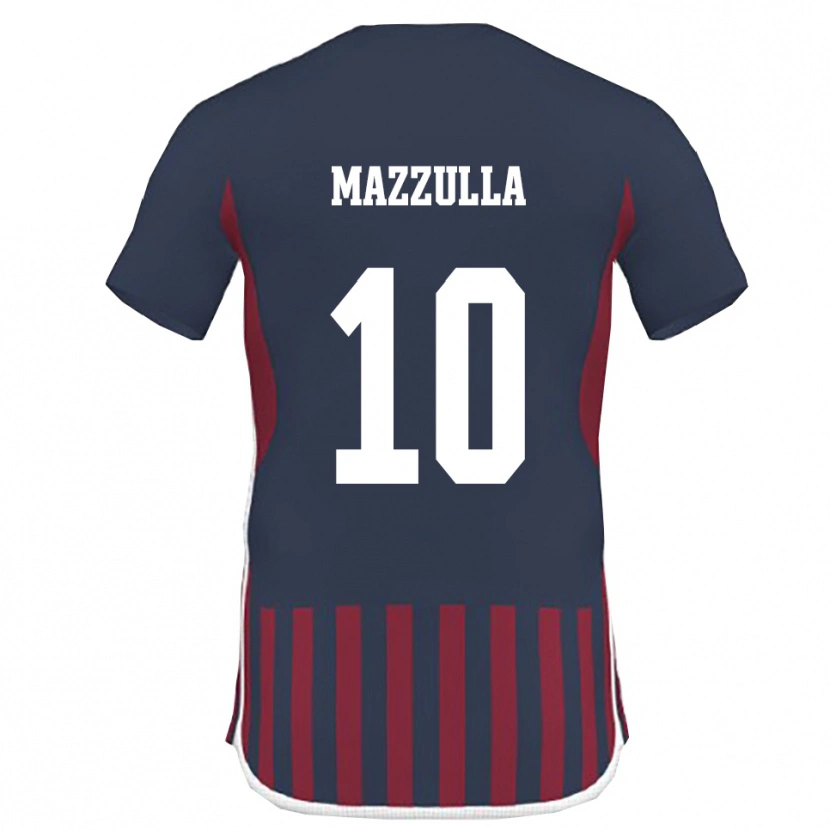 Danxen Kinder Adolfo Mazzulla #10 Marineblau Rot Heimtrikot Trikot 2025/26 T-Shirt Österreich